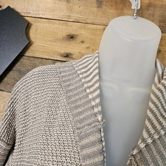 SALE- Sonoma women's open knitted hooded cardigan sweater size xl - Picture 3 of 12